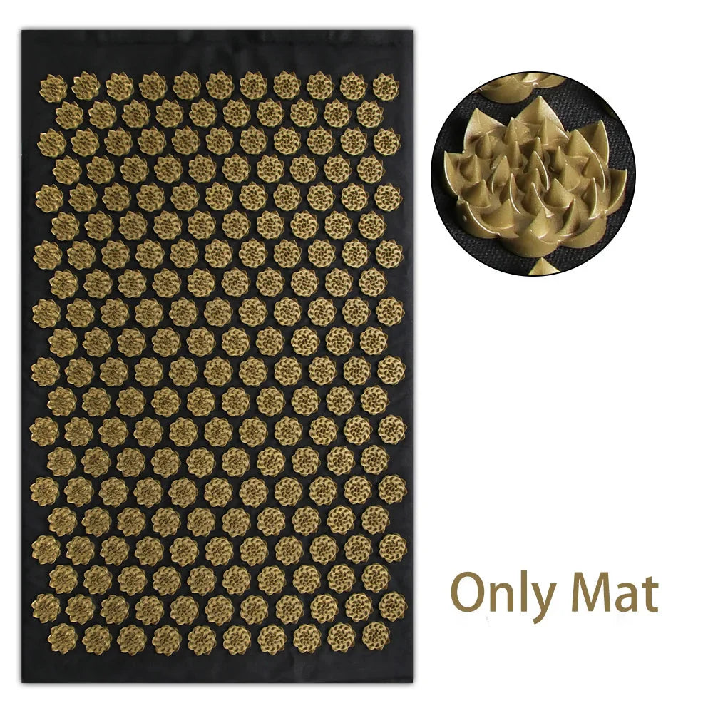 Acupressure Yoga Mat Kuznetsov Spiked Cushion Pain Relief Therapy