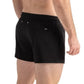 Men’s Premium Compression-Lined Hybrid Shorts – Black Onyx
