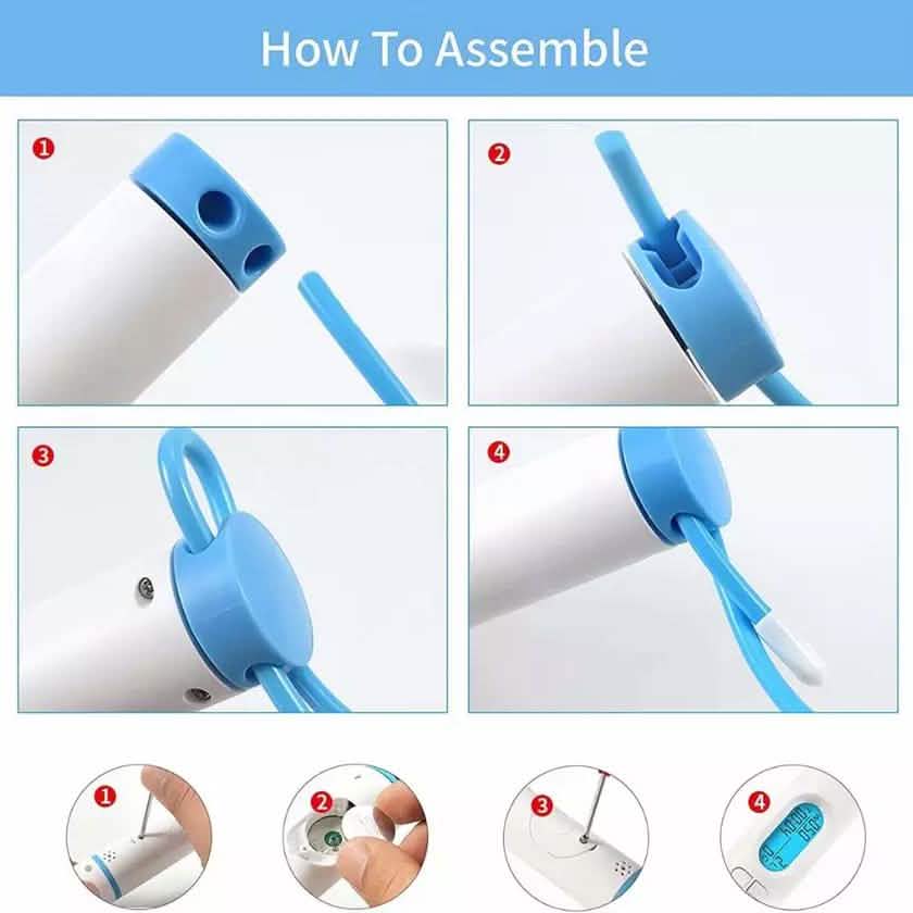 Cordless Weighted Jump Rope Smart Digital Skipping Rope Counter