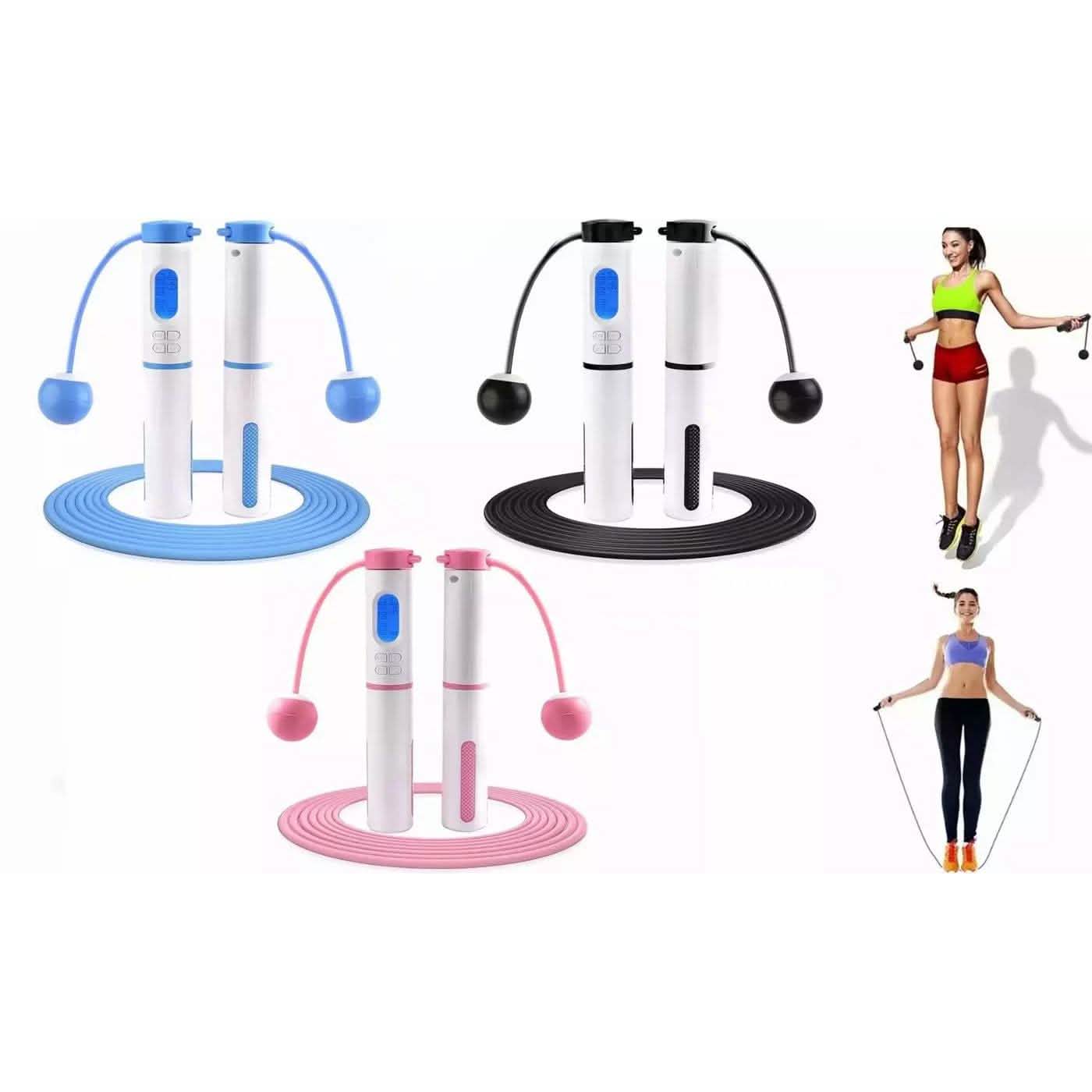 Cordless Weighted Jump Rope Smart Digital Skipping Rope Counter