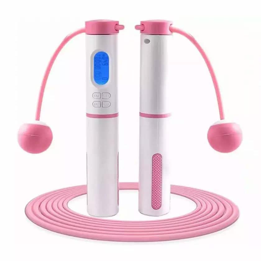 Cordless Weighted Jump Rope Smart Digital Skipping Rope Counter