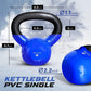 Vinyl Coated Cast Iron Kettlebell 5–100LB Home Strength Training