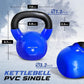 Vinyl Coated Cast Iron Kettlebell 5–100LB Home Strength Training