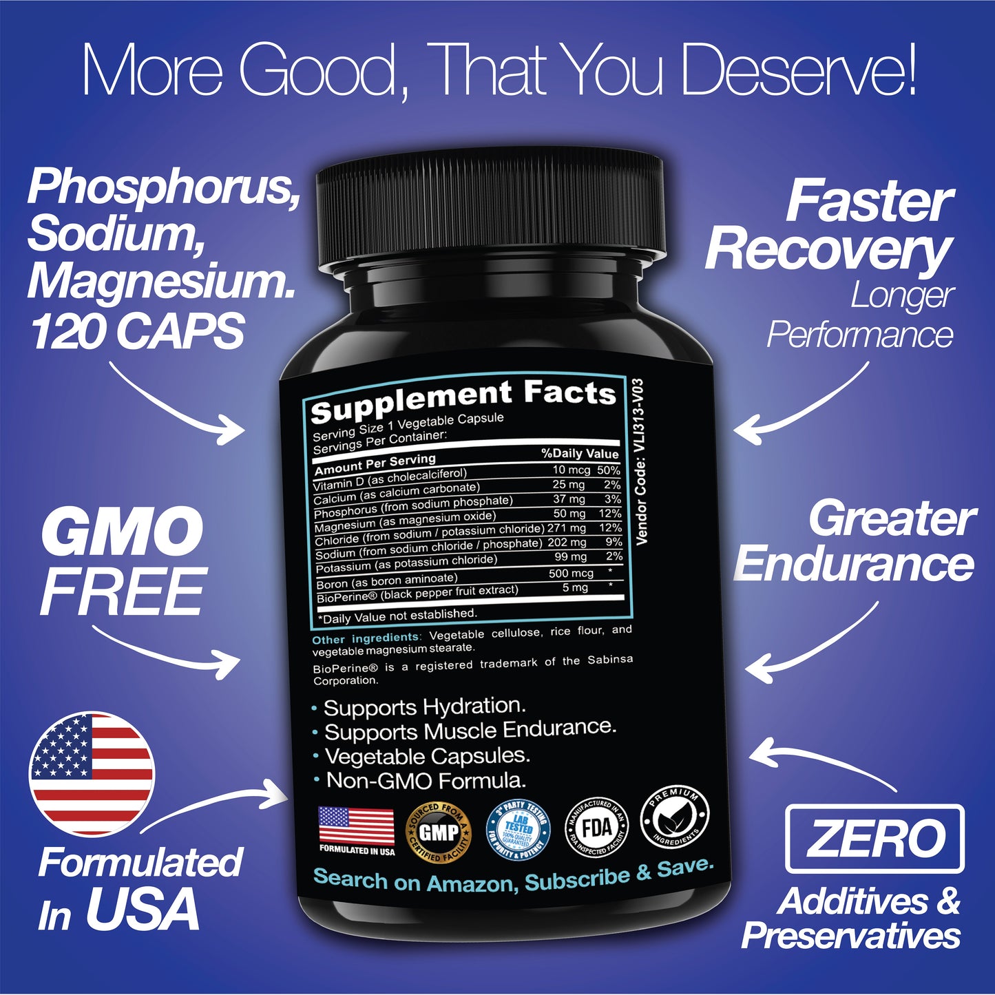 Rapid Rehydr8 Electrolyte Capsules Cramp Prevention Muscle Recovery Support