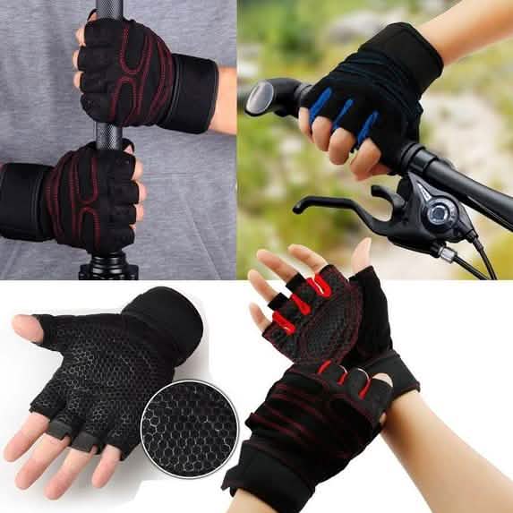 Anti-Skid Gym Fitness Gloves Weight Lifting Sport Training Gloves
