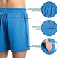 Men’s Premium Compression-Lined Hybrid Shorts – Black Onyx