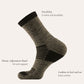 Sports Crew Active Alpaca Socks