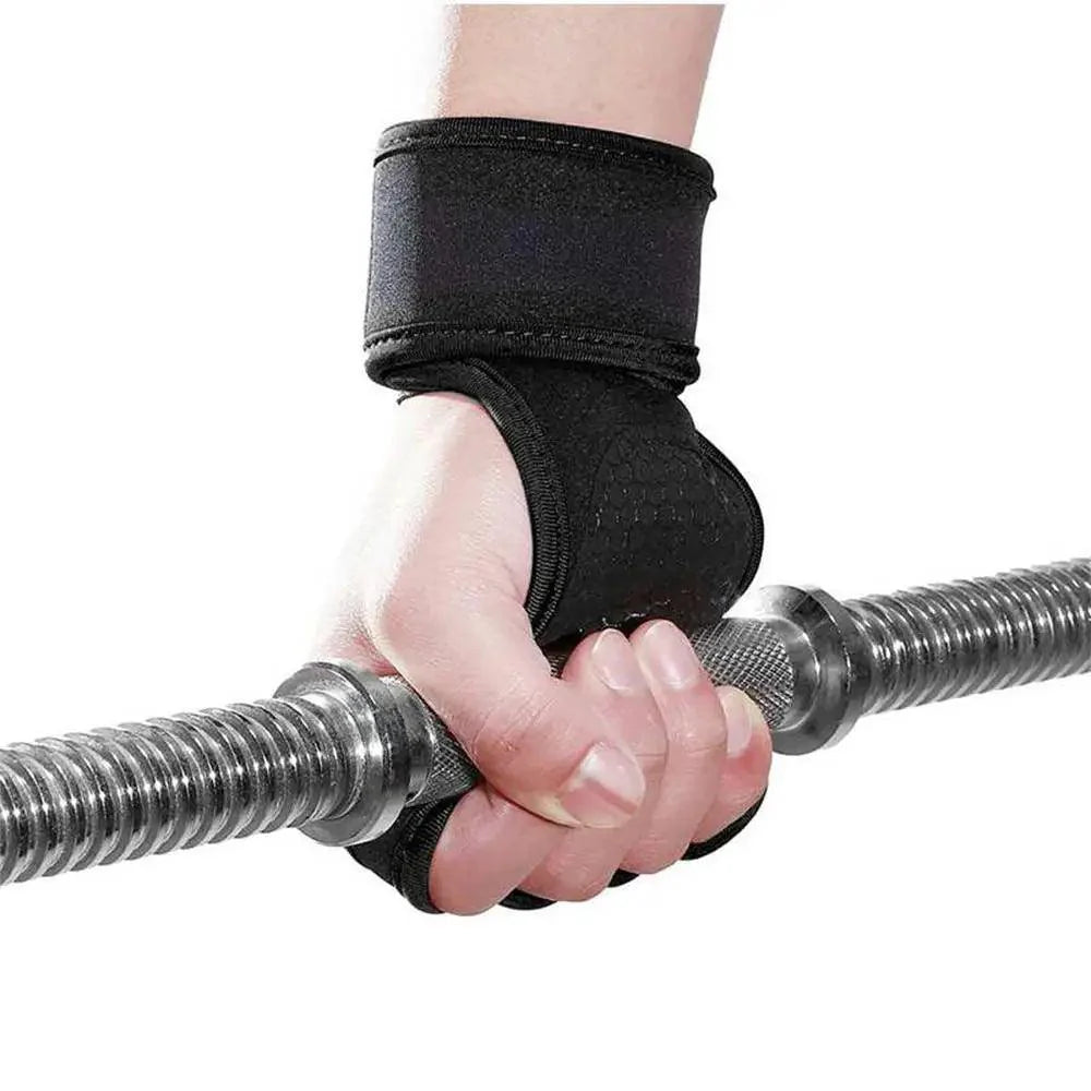 Unisex Weight Lifting Training Gloves Wrist Palm Protection Gym